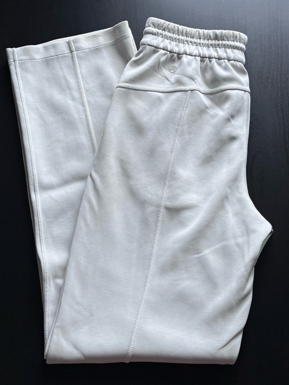 lululemon athletica Light Gray Wide-Leg Pants